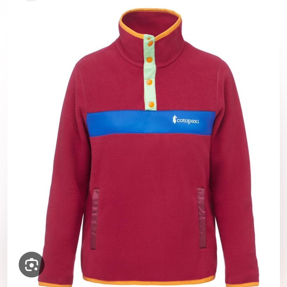 Cotopaxi Teca Fleece Pullover in Huckleberry Pie, size XS